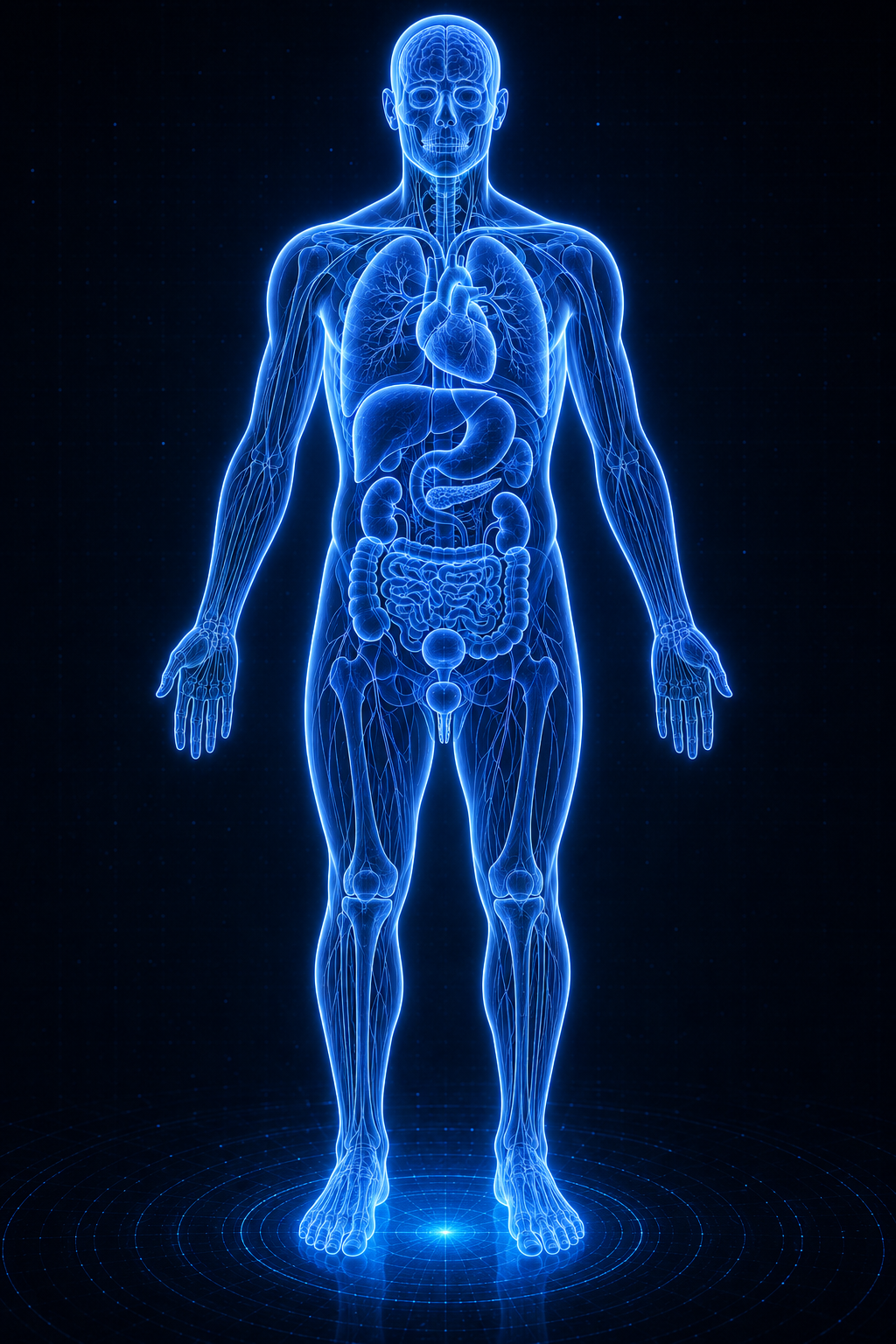 Digital twin human anatomy interface